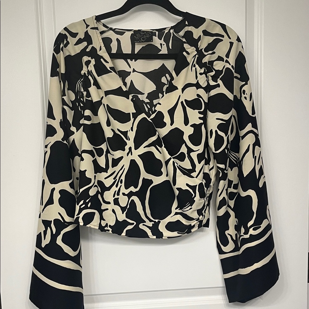 Milk & Honey Cropped Blouse